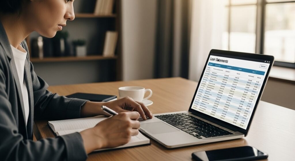 borrower checking loan interest rates